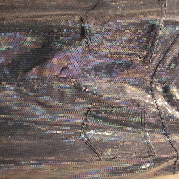 Anthropologie Brand Pilcro Sequins Blue Jean Maxi Skirt - Picture 7 of 9